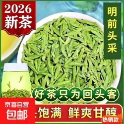 明前新茶龙井特级龙井茶叶新茶 正宗杭州雨前龙井绿茶 明前龙井茶 100g*1袋