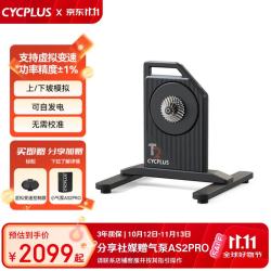 CYCPLUS fitnessT2H智能直驱骑行台室内运动健身公路自行车功率训练台