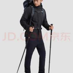 狼爪 男子冲锋衣 5020894-6000 黑色