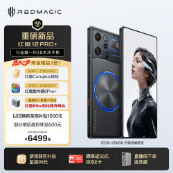 努比亚 红魔12Pro+ 第六代骁龙8超级至尊版 12+256 游戏手机 赠氮化镓充电头
