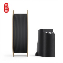 艾普创 PPA CF 3D打印耗材金属取代耐温耐湿碳纤增强超低翘曲高速易打 750g 适用拓竹