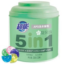 超能 5合1APG洗衣凝珠 20颗 玉兰&雪松香