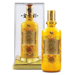 西凤酒 西凤陕西西凤七彩系列 凤香型白酒 送礼宴请 新老款随机发货 52度 500mL 1瓶 西凤金七彩20