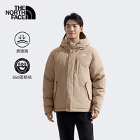 北面 男户外防泼水轻量550蓬鹅绒服88R4 XL 浅棕色 BOX