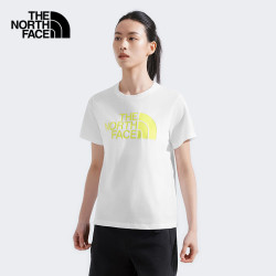 北面 短袖T恤速干衣女户外休闲透气8CK9 白色/FN4 M