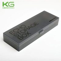 KACO 铅笔盒透明磨砂文具小清新大容量笔盒中小学生简约风文具盒PP半透明塑料儿童少女insECHO爱可