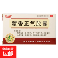 旺林堂 藿香正气胶囊 0.3g*12粒 解表化湿理气中外感风寒内伤湿滞 1盒
