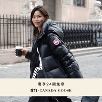CANADA GOOSE Cypress 女士短款羽绒夹克户外休闲外套大鹅羽绒服 2239L 61 黑色 | 女款 S