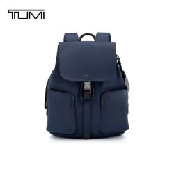 TUMI Voyageur 女士双肩包商务通勤大容量翻盖电脑包