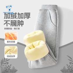 真维斯 儿童加绒运动卫裤