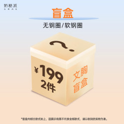 奶糖派 大胸文胸盲盒2件