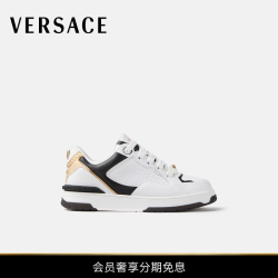 VERSACE 男士休闲鞋 2W02J-白色+黑色 41
