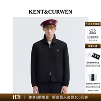 KENT&CURWEN 玫瑰系列26秋冬新品条纹男女哈灵顿夹克外套 黑白条纹06 L (175/100A)