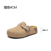 百丽 女鞋厚底吐司鞋子