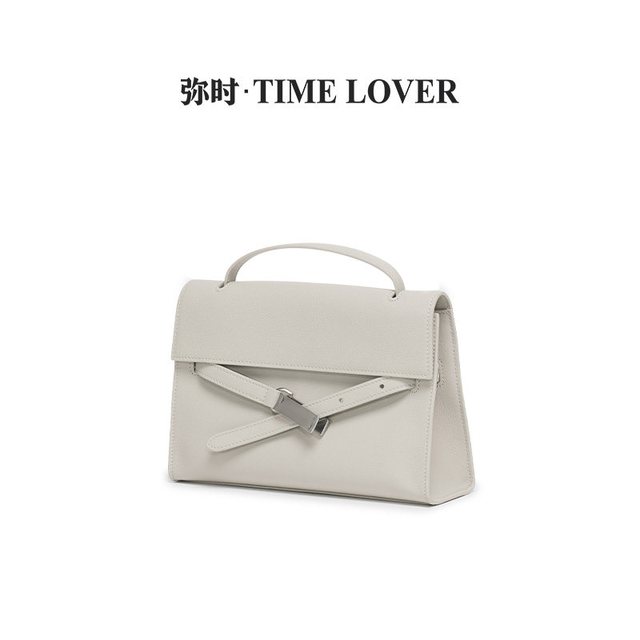 TIME LOVER Timelover弥时植鞣牛皮步履轻盈托特包女高级单肩通勤手提公文包