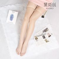 黛觅丝 1双装超薄3D过膝大腿丝袜jk长筒袜性感大腿袜纯欲风女