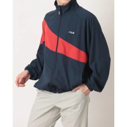 FILA 男士十字夹克 男士运动夹克 CE6SDM826 深蓝色