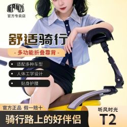可躺伸缩腰托听风时光新款四季不闷透气网靠九号小牛极核专用靠背