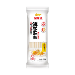 金龙鱼 鲜鸡蛋麦芯挂面120g*9袋装营养鸡蛋面条热干面凉面速食拌面