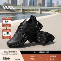 ecco BIOM INFINITE休闲鞋 系带户外徒步鞋男鞋 健步825654 黑色82565401001 39 (245mm)