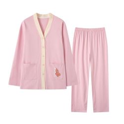 芬腾 纯棉秋季 女家居服套装