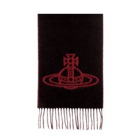 Vivienne Westwood 双面设计绒线围巾丝巾81030006 W00ZH
