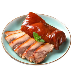 一线牵 卤猪头肉260g 即食熟食 腊味酱卤味真空包装