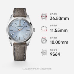 Grand Seiko GrandSeiko冠蓝狮44GS手动上链复古机械表SBGW327G