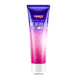 中华牙膏 中华魔丽迅白白桃味家庭套组去黄美白牙膏净齿护龈