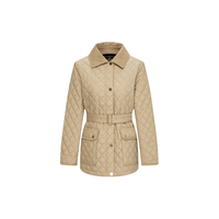 SCOFIELD 3M新雪丽填充 复古翻领棉服 米色 M