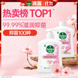 滴露 抑菌洗手液 花香型 500g+500g
