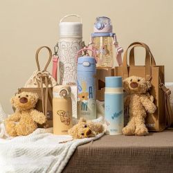 THERMOS 膳魔师 保温杯轻便直饮杯小熊学生儿童外出保温杯