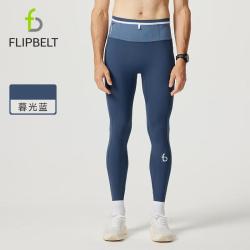 Flipbelt 男士导汗跑步压缩腰包裤保暖防寒加绒 暮光蓝 S