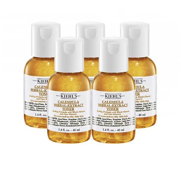 科颜氏 金盏花植物爽肤水40ml*5
