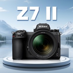 尼康 Z 7II 全画幅 微单相机 黑色 单机身