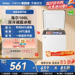 海尔 一级能效 小型冷柜