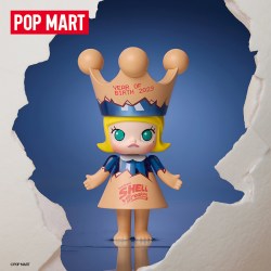 泡泡玛特 POPMART泡泡玛特MEGA ROYAL MOLLY 100% 周年系列1盲盒礼物