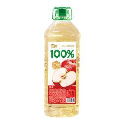 汇源 100%苹果汁2000ml*1瓶实惠大桶家庭分享聚餐游玩畅享2L