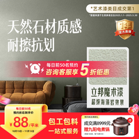 立邦 魔术漆小羊皮效果50平涂料艺术漆室内环保包工包料