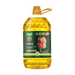 喵满分 物理压榨一级花生油5L