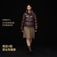 高梵 黑金鹅绒服6.0先锋4格 短款羽绒服 鎏金7号 XS