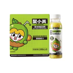 聚小美 猕猴桃汁nfc果汁100%果汁猕猴桃维C原浆夏季饮品