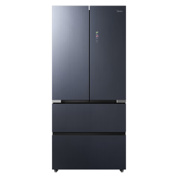 美的 微晶系列 BCD-526WUFGPZMA 风冷法式门冰箱 526L