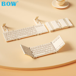 航世 BOW航世无线蓝牙折叠键盘ipad平板手机通用便携迷你触控笔记本USB
