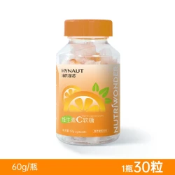 海氏海诺 维生素C软糖小熊造型独立包装瓶装酸甜口感儿童零食糖果