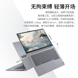 ThinkPad 联想轻薄办公笔记本电脑大学生ThinkPad 扬天V14 R7-170/16G/1T