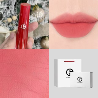 ARMANI beauty GIORGIO ARMANI/阿玛尼魅力持色唇釉红管水唇纱166礼盒装
