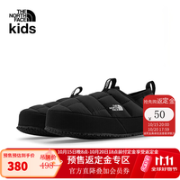 北面 童鞋男女童保暖棉鞋一脚蹬运动户外秋冬鞋|39UX KY4/黑色