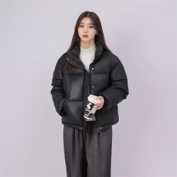 Artsdon/阿仕顿女士过膝长款宽松显瘦加厚保暖连帽棉衣外套