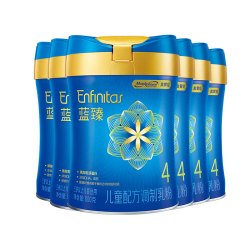美赞臣 蓝臻4段儿童成长牛奶粉四段800g*6罐